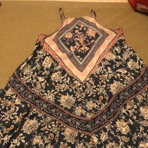 Floral Swing Knee Length Dress